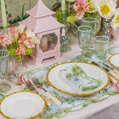 Hot Mrs. Alice Nancy Bamboo Dinner Plate