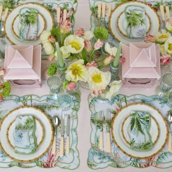 Hot Mrs. Alice Nancy Bamboo Dinner Plate