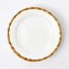 Clearance Mrs. Alice Nancy Bamboo Dinner Plate