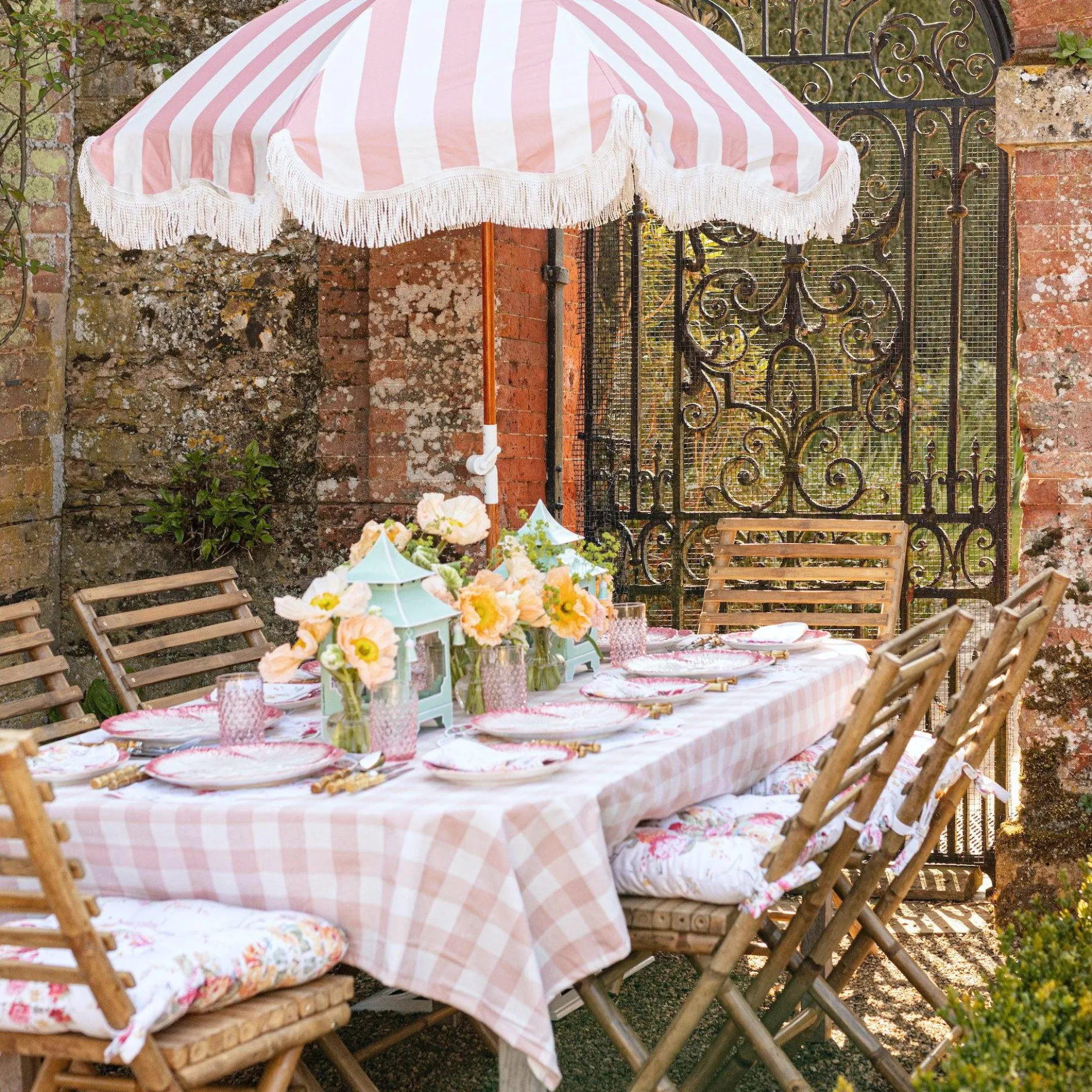 Mrs. Alice Nancy Bamboo Garden Chair