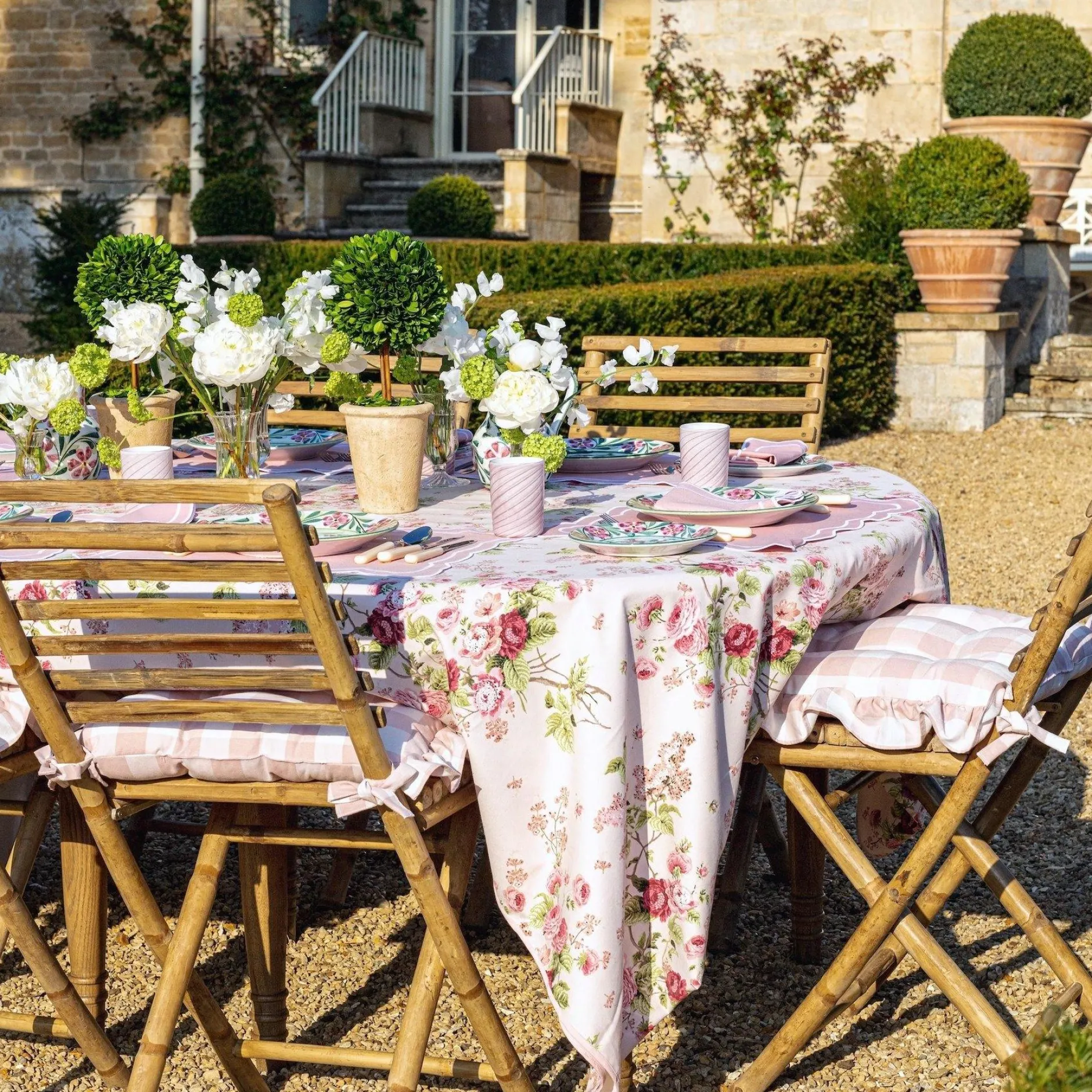 Mrs. Alice Nancy Bamboo Garden Chair