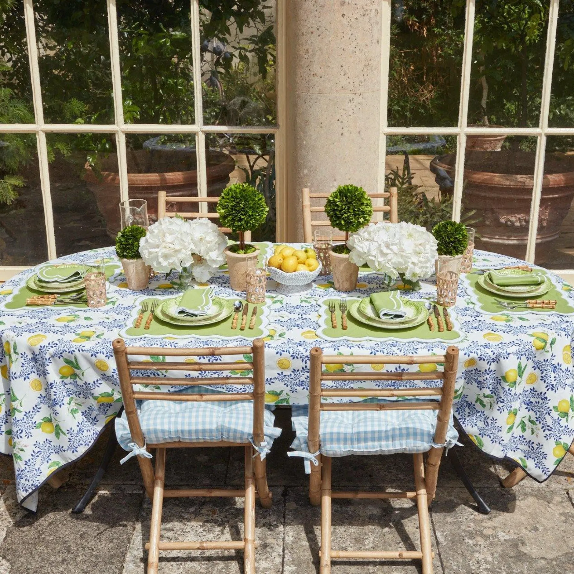 Mrs. Alice Nancy Bamboo Garden Chair