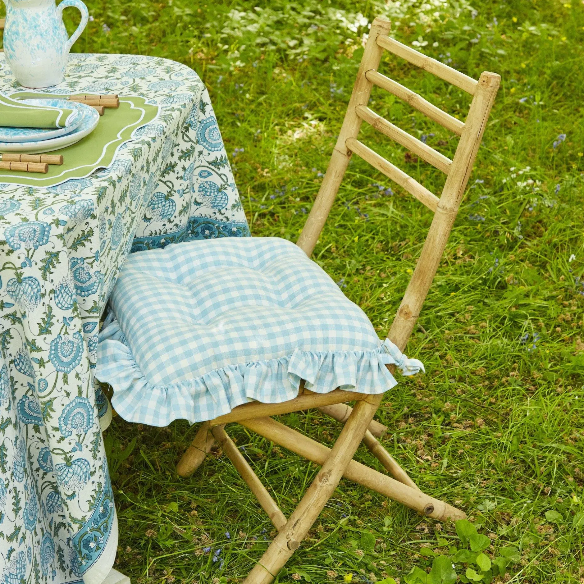 Mrs. Alice Nancy Bamboo Garden Chair