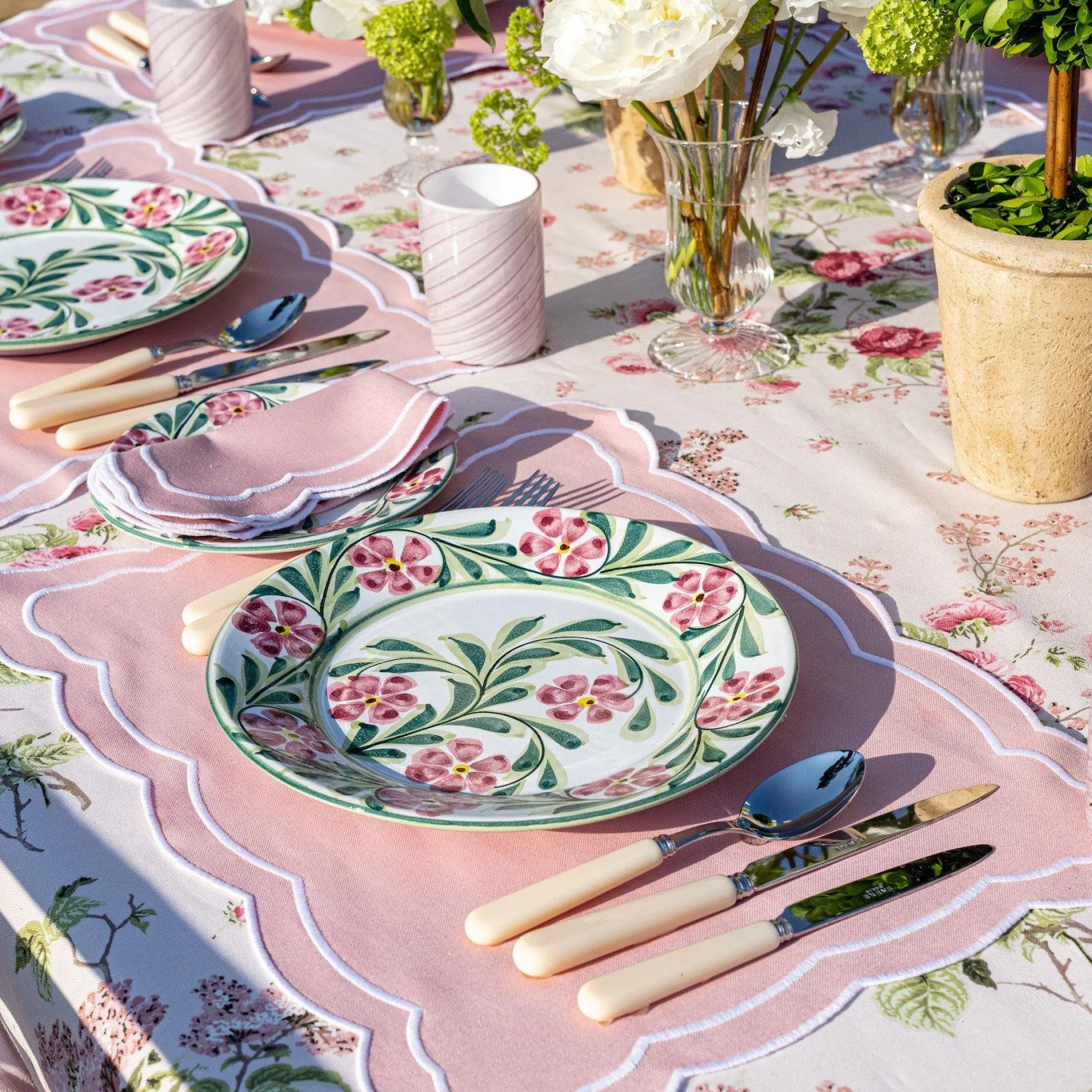 Mrs. Alice Nancy Rose Tablecloth