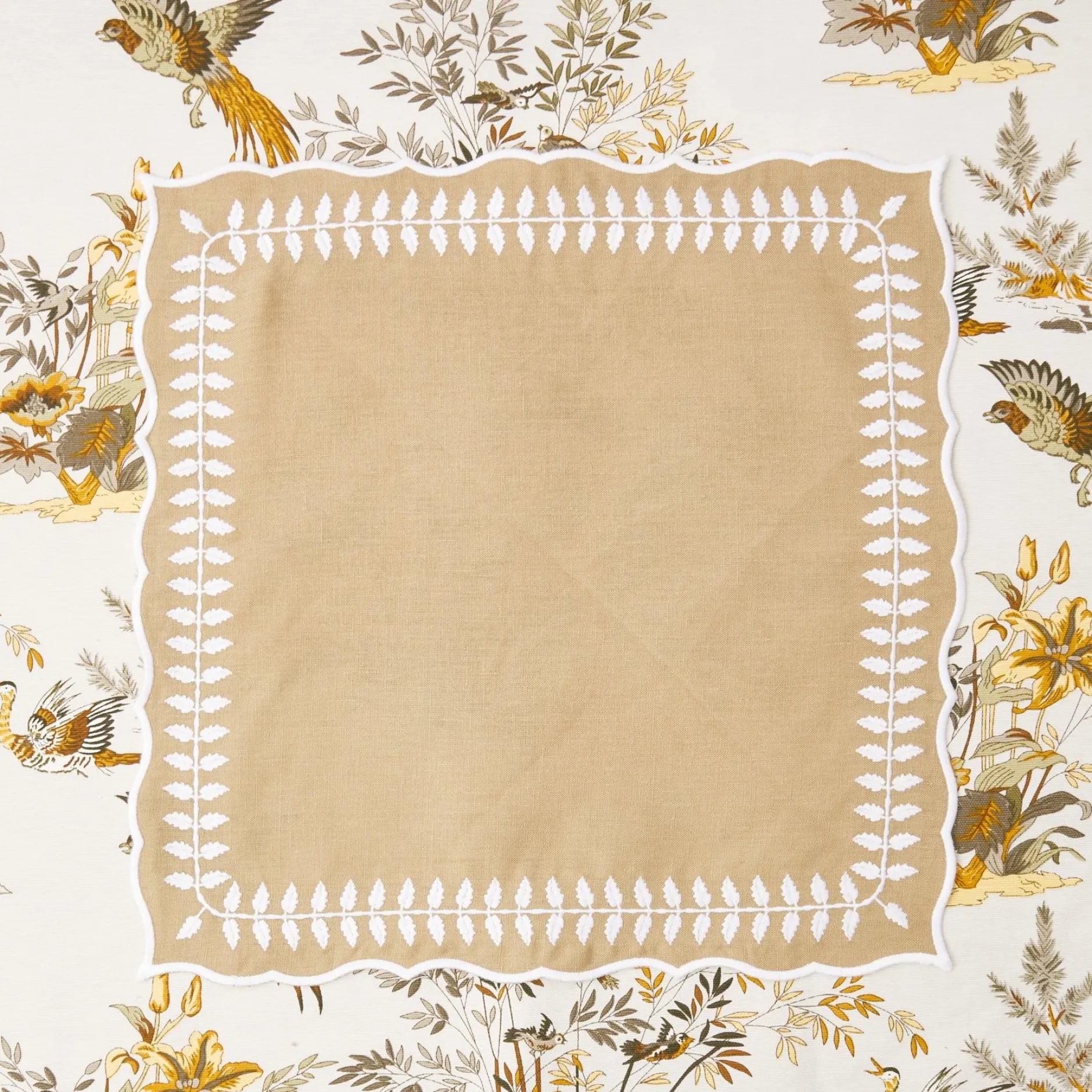 Online Mrs. Alice Natural Laurel Napkins (Set Of 4)