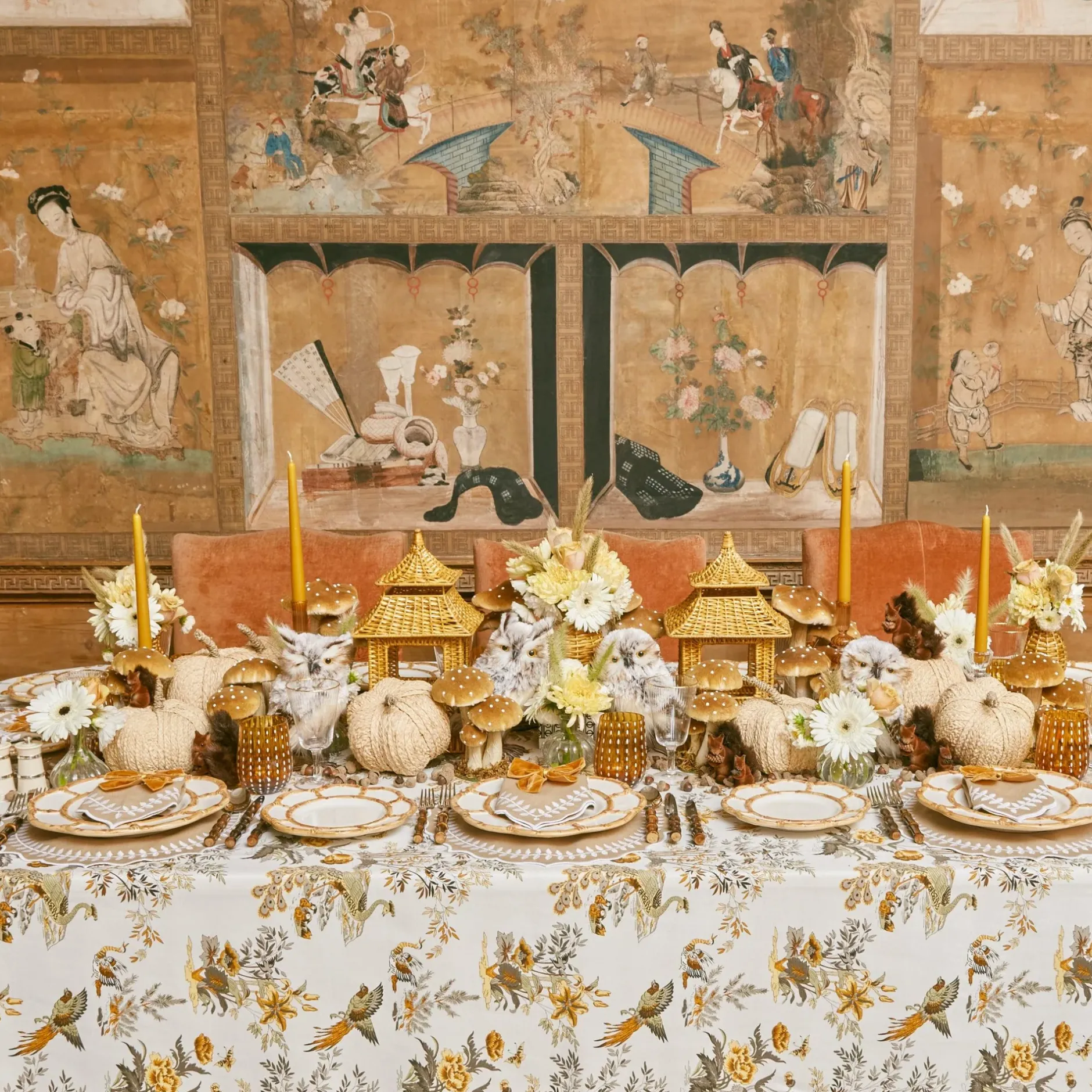 Discount Mrs. Alice Natural Laurel Placemats (Set Of 4)