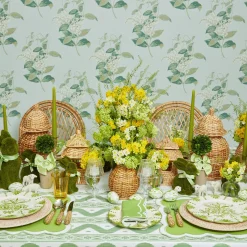 New Mrs. Alice Natural Rattan Decoration Set