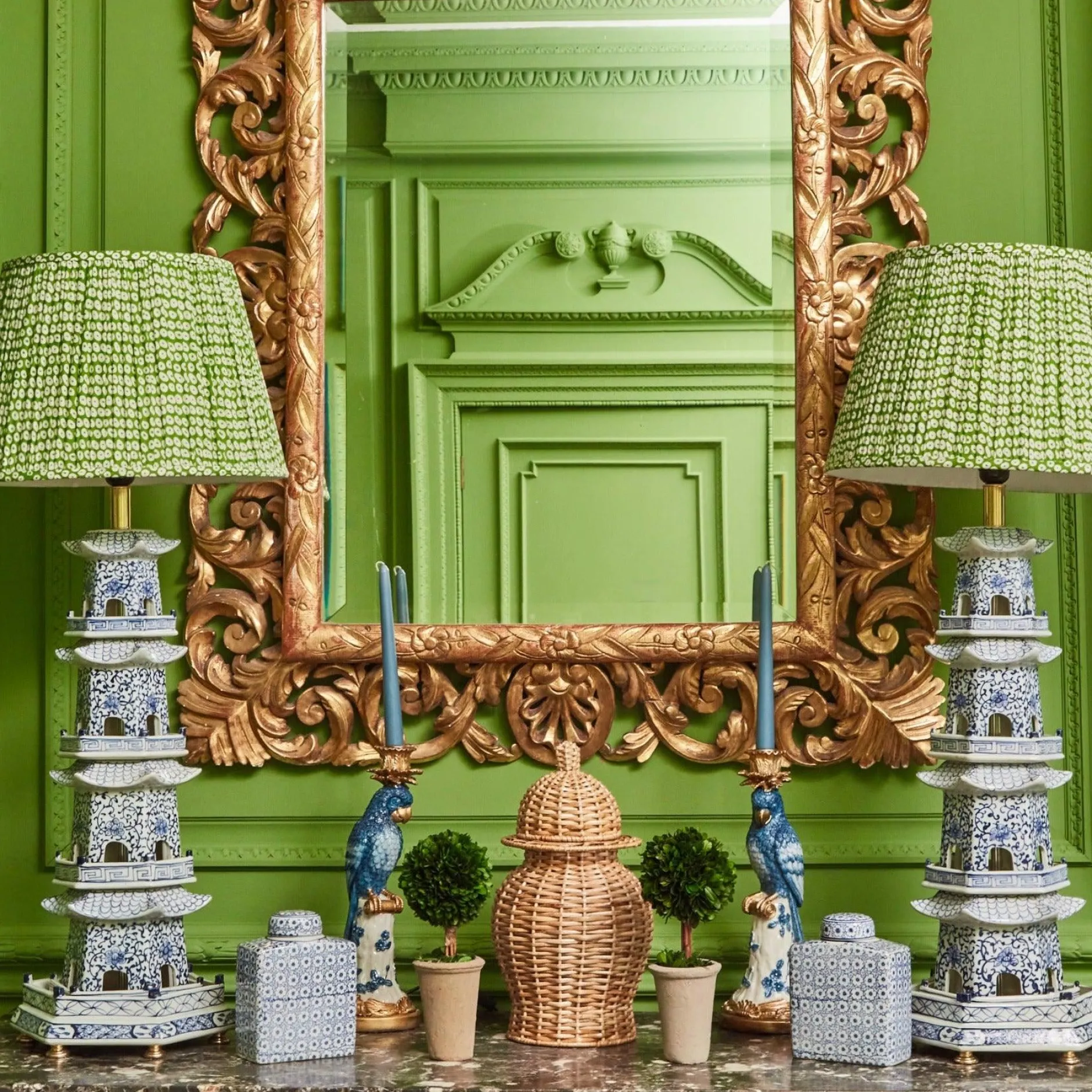 New Mrs. Alice Natural Rattan Ginger Jar