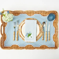 Clearance Mrs. Alice Octavia Blue Tray Liner