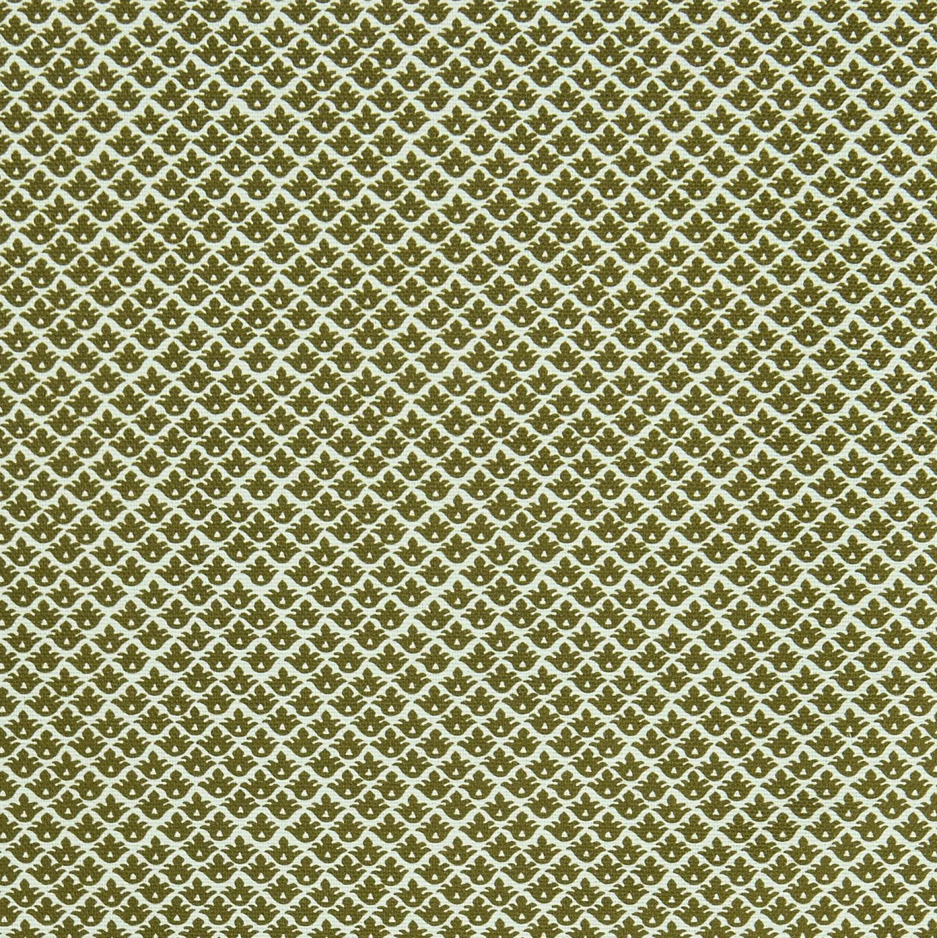 Online Mrs. Alice Olive Green Lotus Flower Fabric