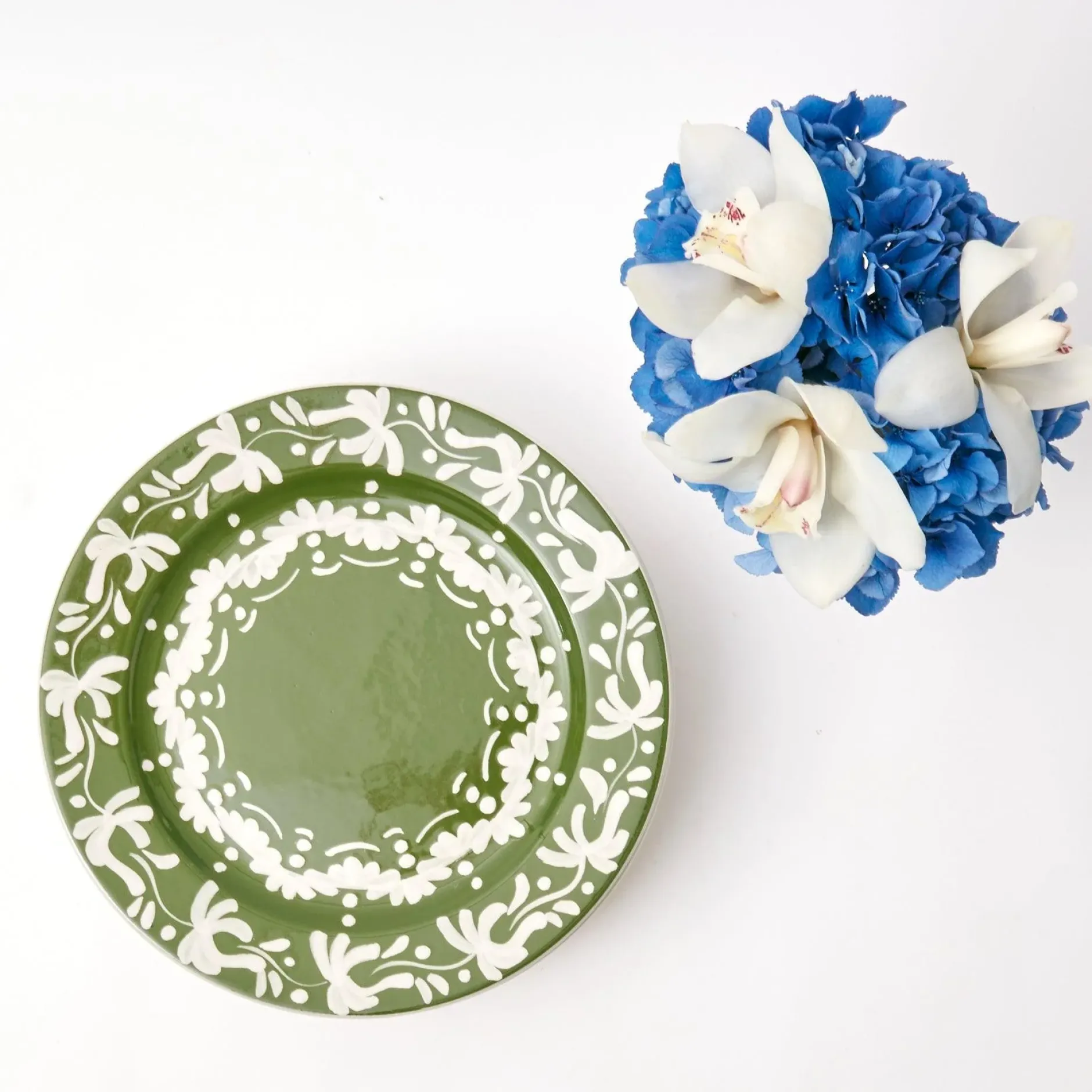 Online Mrs. Alice Olive Valencia Dinner Plate