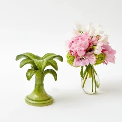 Online Mrs. Alice Palm Leaf Candle Holder (Small)