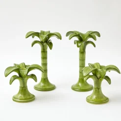 Online Mrs. Alice Palm Leaf Candle Holder (Small)