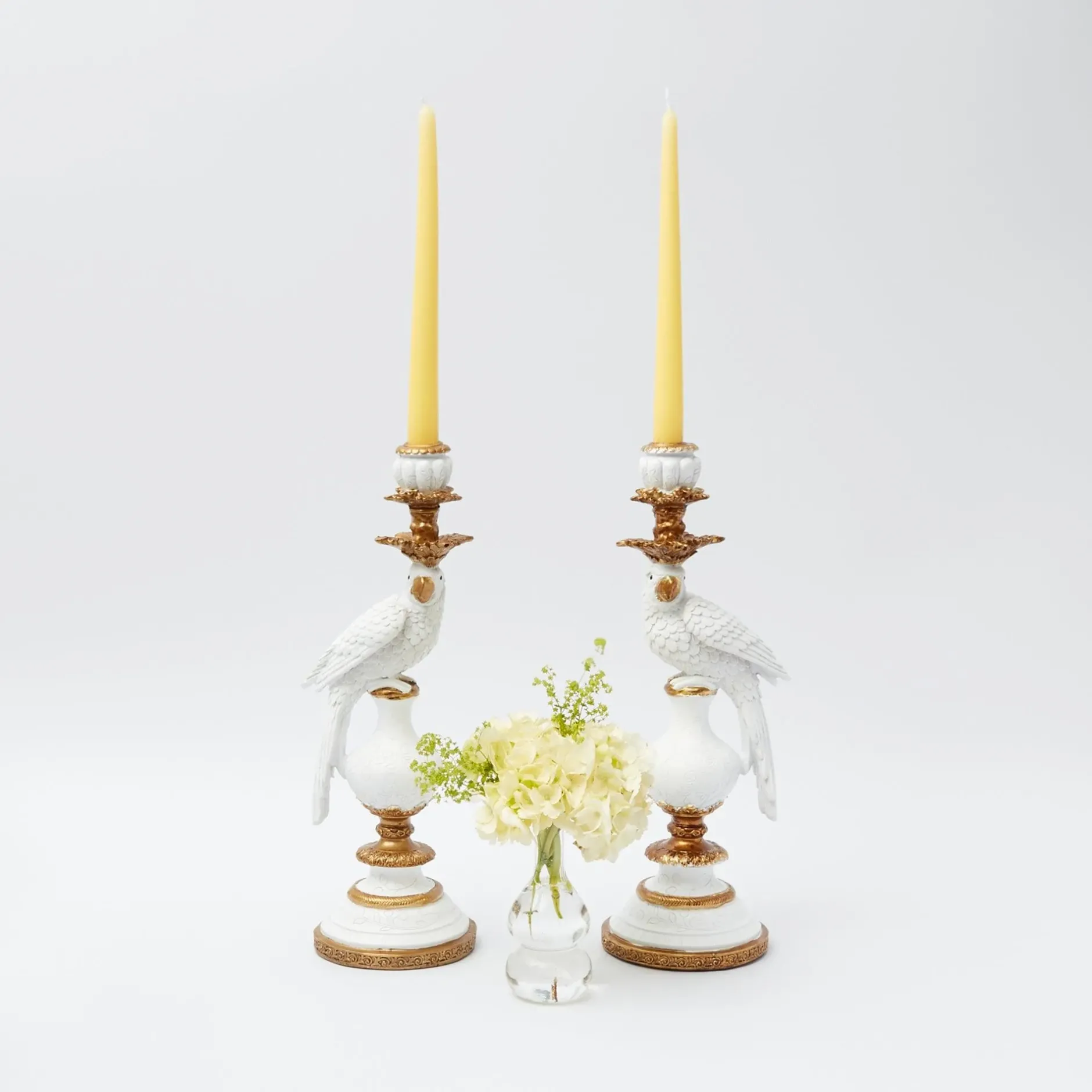 Mrs. Alice Pastel Yellow Candles (Set Of 8)