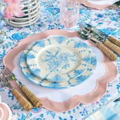 Online Mrs. Alice Pink Applique Placemats & Napkins (Set Of 4)