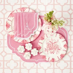 Sale Mrs. Alice Pink Bamboo & Amelie Linen Set