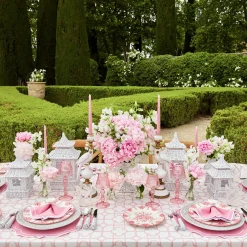 Sale Mrs. Alice Pink Bamboo & Amelie Linen Set