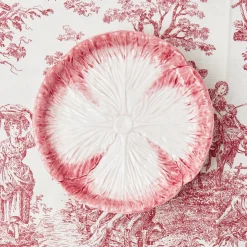 Outlet Mrs. Alice Pink Capri Lettuce Starter Plate