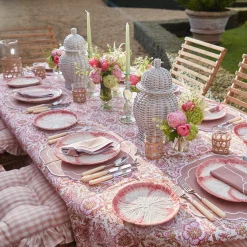 Clearance Mrs. Alice Pink Capri Lettuce Starter Plate (Set Of 4)