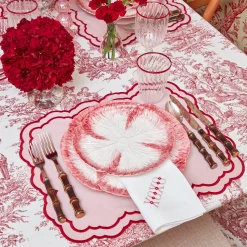 Online Mrs. Alice Pink Capri Lettuce Starter Plate