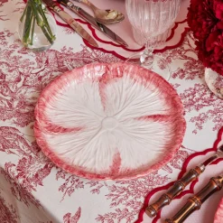 Online Mrs. Alice Pink Capri Lettuce Starter Plate