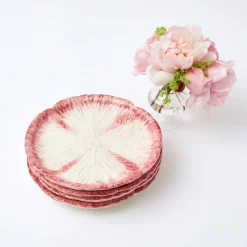 Outlet Mrs. Alice Pink Capri Lettuce Starter Plate (Set Of 4)