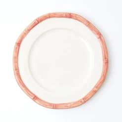 Discount Mrs. Alice Pink Geometric Bamboo Starter Plate