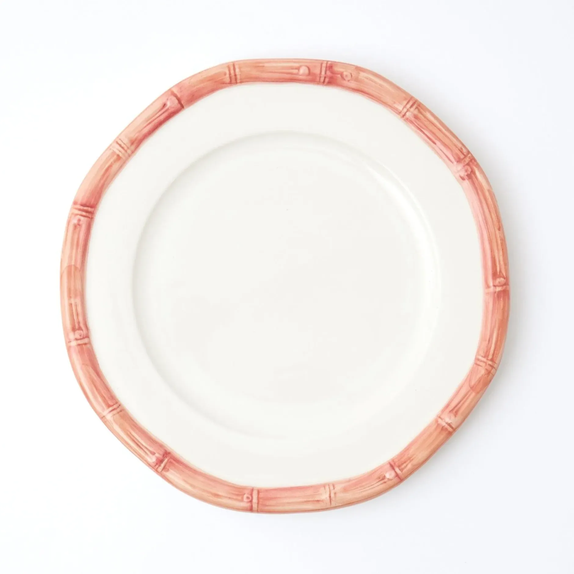 Discount Mrs. Alice Pink Geometric Bamboo Starter Plate