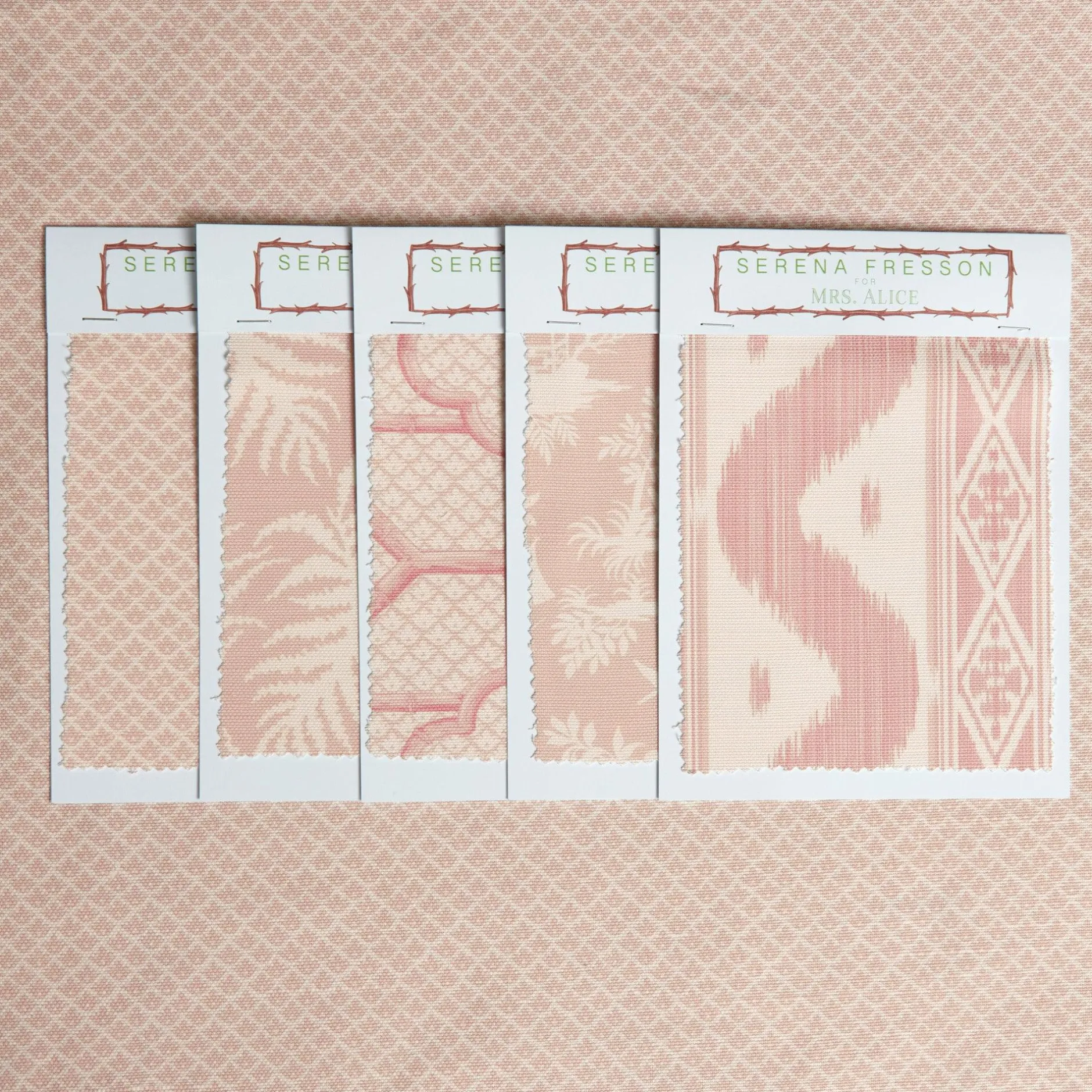 Online Mrs. Alice Pink Lotus Flower Fabric