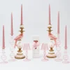 New Mrs. Alice Pink Parrot Candlescape