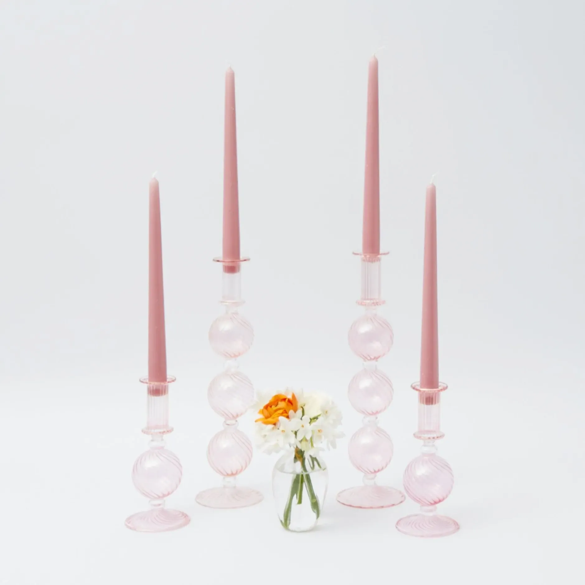 Online Mrs. Alice Pink Parrot Candlescape