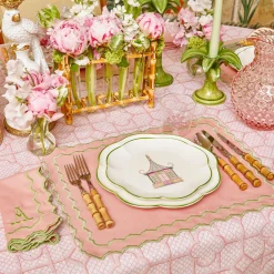 Online Mrs. Alice Pink Penelope Placemats (Set Of 4)