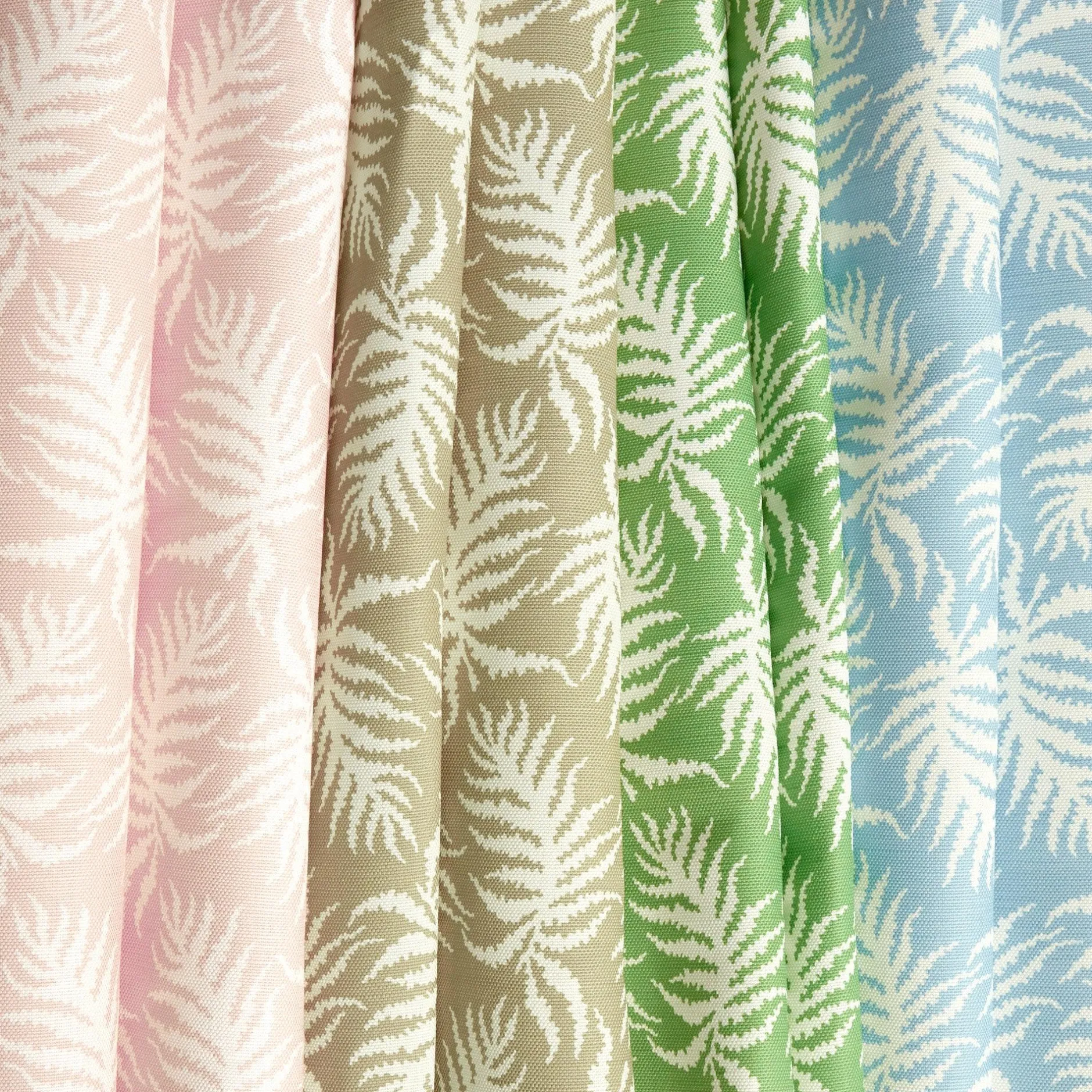 Sale Mrs. Alice Pink Trailing Ferns Fabric