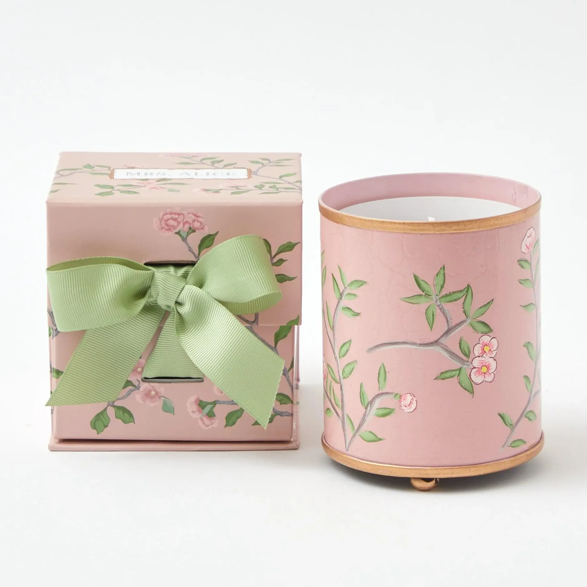 New Mrs. Alice Portrait Of A Garden Scented Candle & Pot Set
