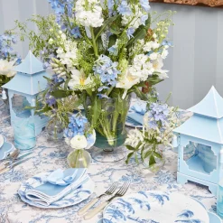 Online Mrs. Alice Powder Blue Pagoda Lantern