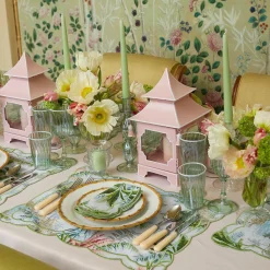Sale Mrs. Alice Powder Pink Pagoda Lantern