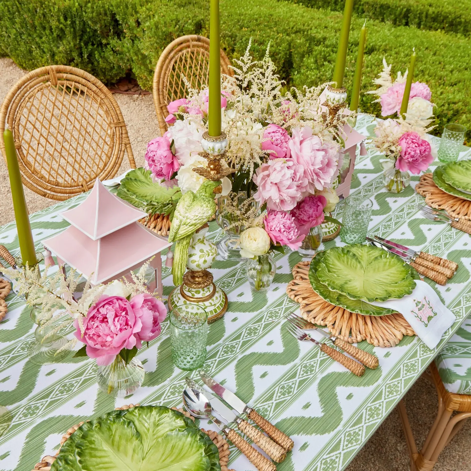 Sale Mrs. Alice Powder Pink Pagoda Lantern