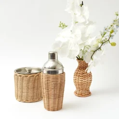 Hot Mrs. Alice Rattan Cocktail Shaker