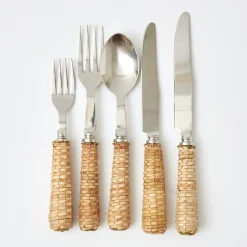 Best Mrs. Alice Rattan Cutlery (5 Piece)