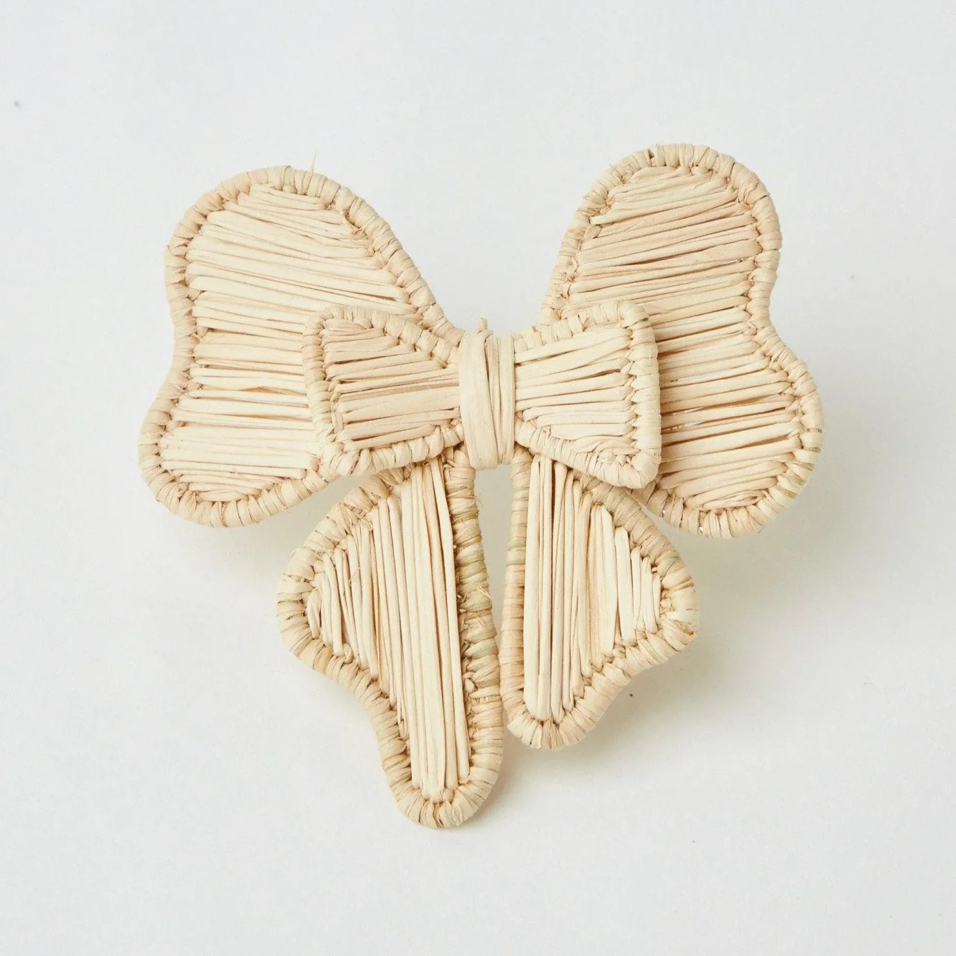 Outlet Mrs. Alice Rattan Napkin Bows (Set Of 4)