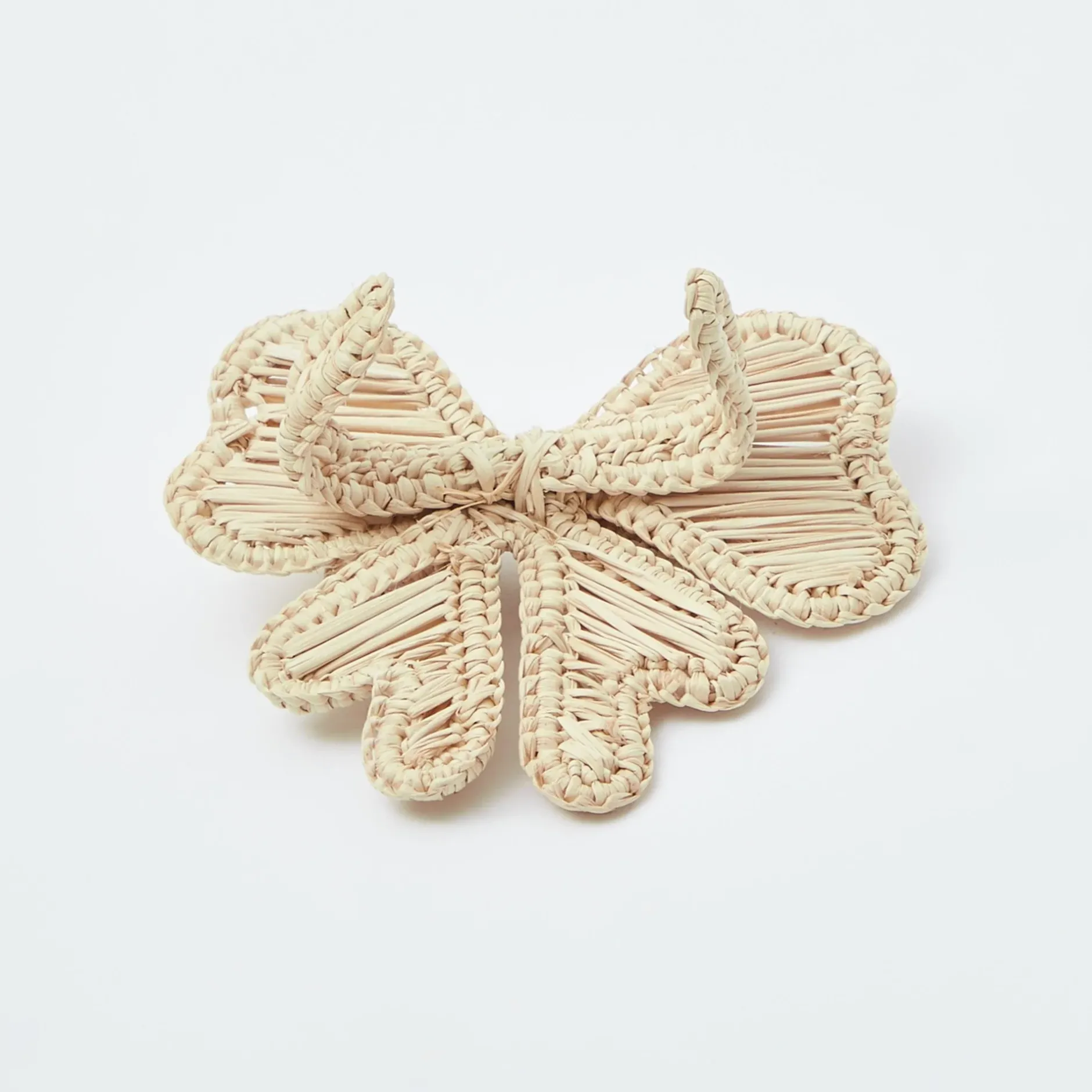 Discount Mrs. Alice Rattan Napkin Bows (Set Of 4)