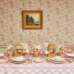 Clearance Mrs. Alice Rose Pink Hobnail Jug