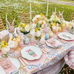 Outlet Mrs. Alice Scalloped Easter Starter Plates (Set Of 4)