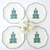 Sale Mrs. Alice Scalloped Pagoda Dinner Plate (Set Of 4)