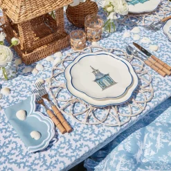 Discount Mrs. Alice Scalloped Pagoda Starter Plate (Set Of 4)