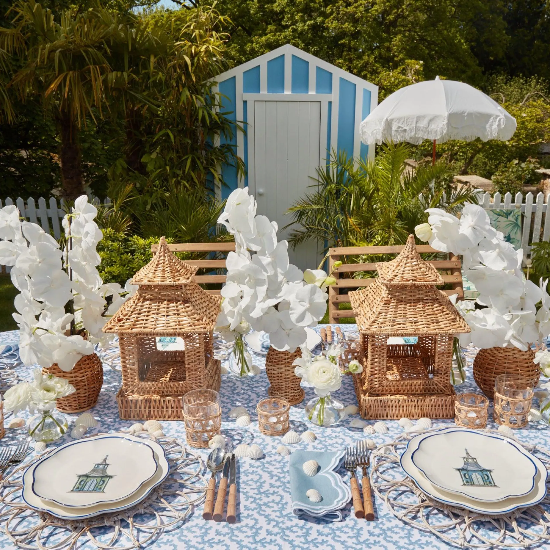 Discount Mrs. Alice Scalloped Pagoda Starter Plate (Set Of 4)