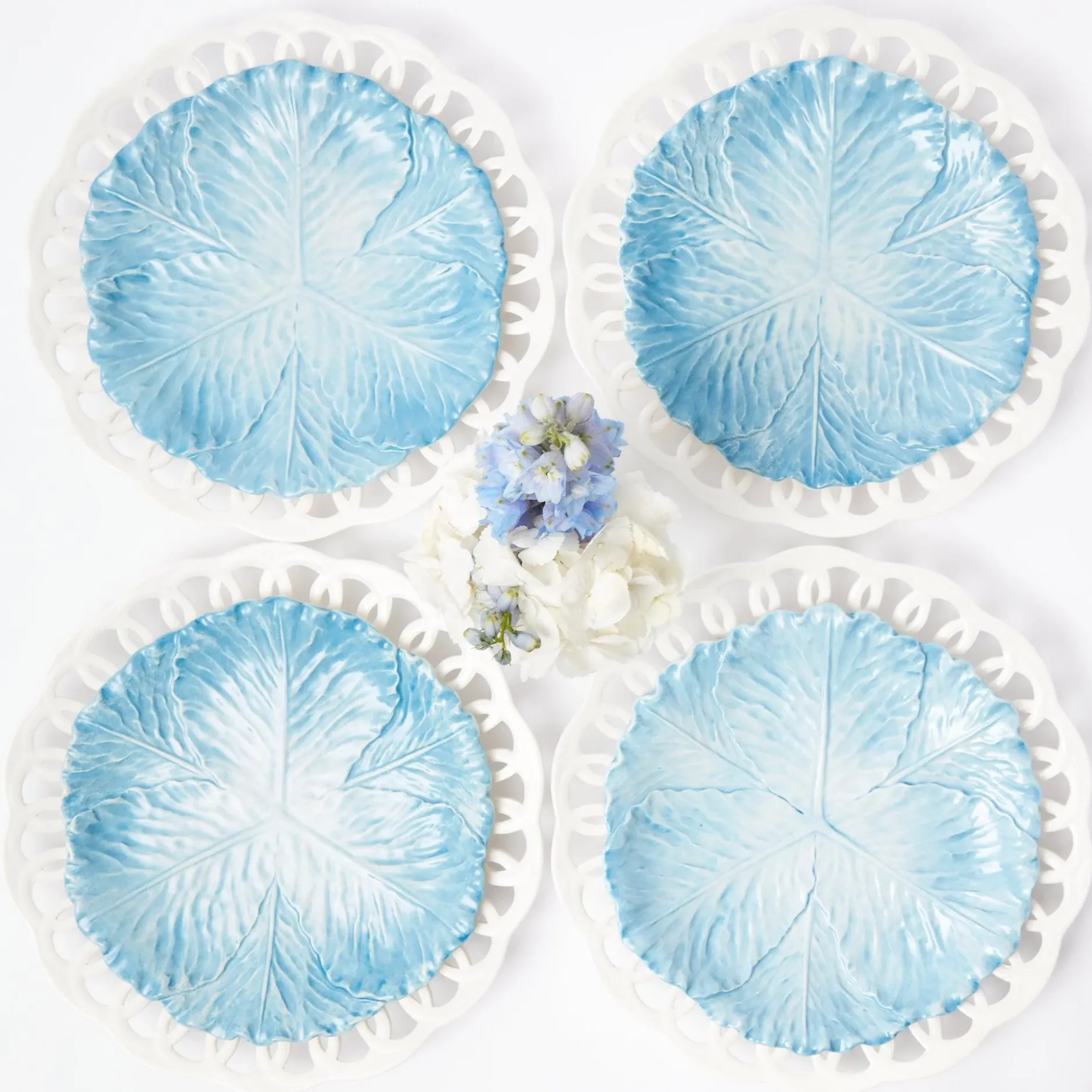 Best Mrs. Alice Serena Cabbage Dinner Plate (Set Of 4)