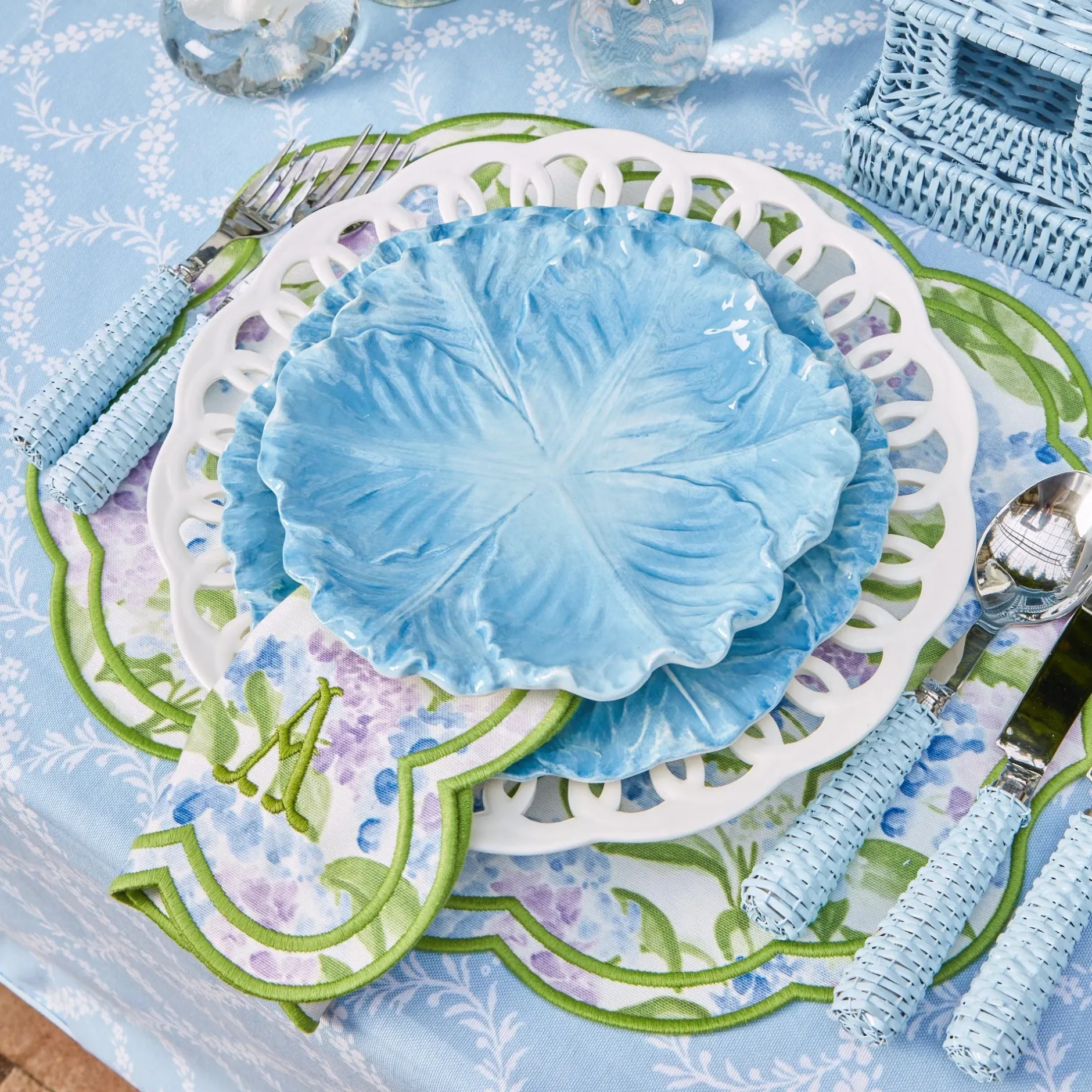 Mrs. Alice Serena Cabbage Starter Plate