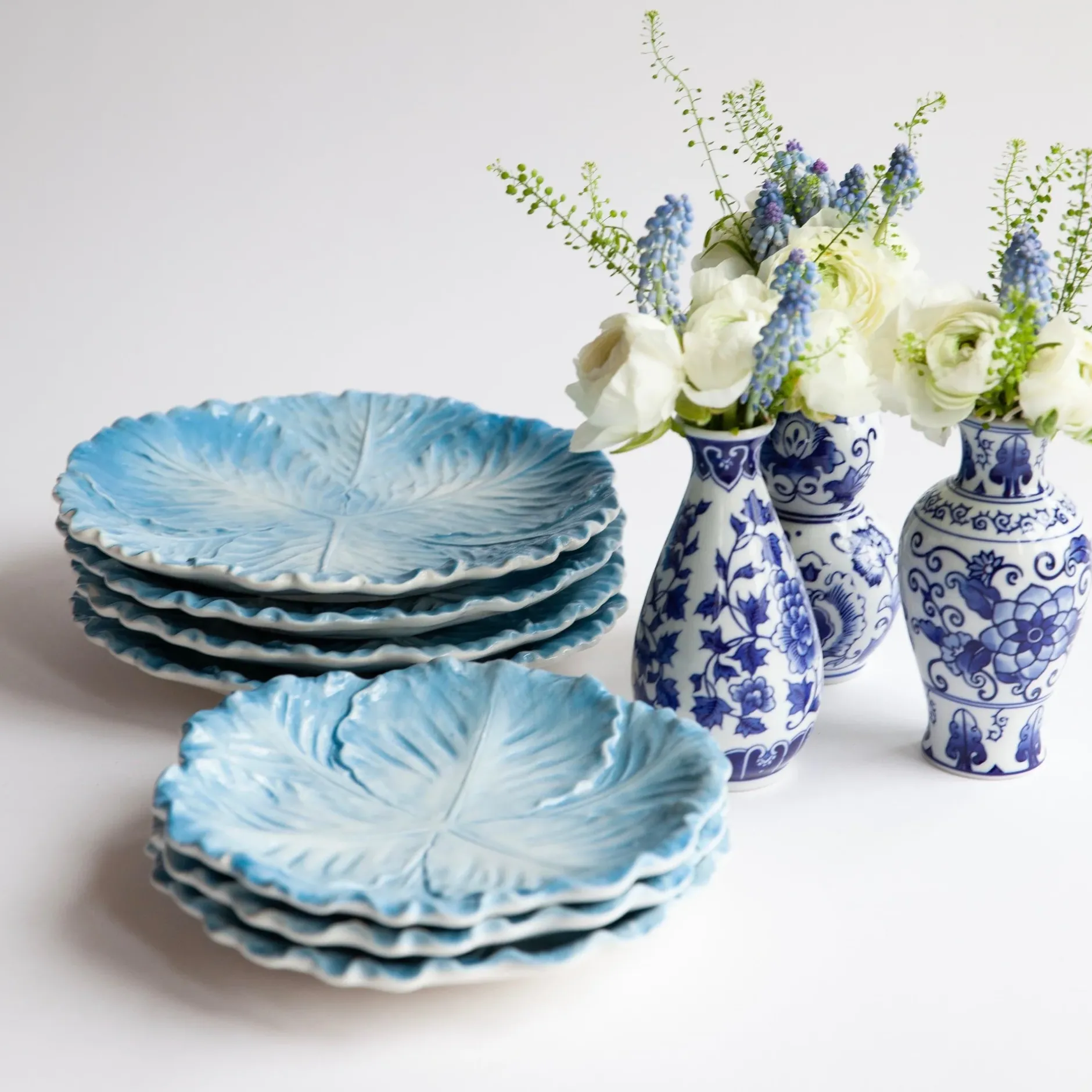 Mrs. Alice Serena Cabbage Starter Plate (Set Of 4)