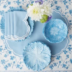 New Mrs. Alice Serena Cornflower Blue Napkins (Set Of 4)